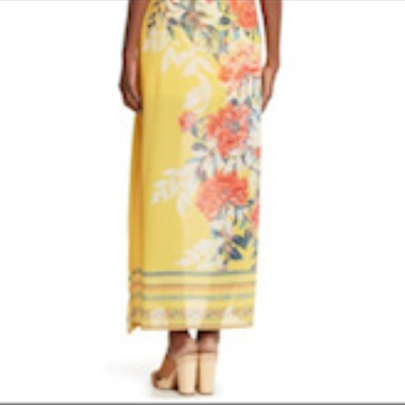 Flying Tomato Floral For Delilah Maxi Yellow Dress - Picture 5 of 5